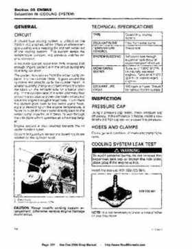 Bombardier SeaDoo 2006 4-Tec series factory shop manual, Page 131