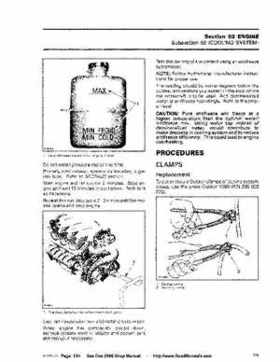 Bombardier SeaDoo 2006 4-Tec series factory shop manual, Page 134