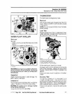 Bombardier SeaDoo 2006 4-Tec series factory shop manual, Page 136