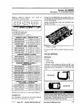 Bombardier SeaDoo 2006 4-Tec series factory shop manual, Page 150