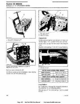 Bombardier SeaDoo 2006 4-Tec series factory shop manual, Page 151