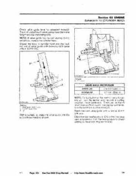 Bombardier SeaDoo 2006 4-Tec series factory shop manual, Page 154
