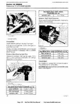 Bombardier SeaDoo 2006 4-Tec series factory shop manual, Page 172