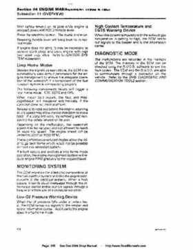 Bombardier SeaDoo 2006 4-Tec series factory shop manual, Page 186