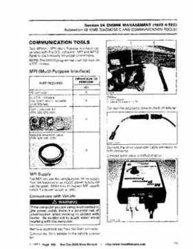 Bombardier SeaDoo 2006 4-Tec series factory shop manual, Page 192