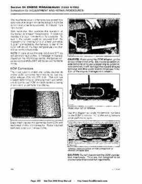 Bombardier SeaDoo 2006 4-Tec series factory shop manual, Page 200