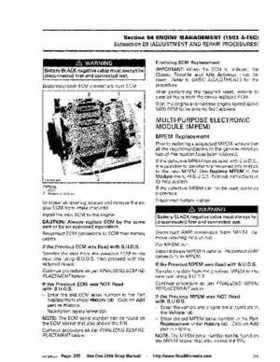 Bombardier SeaDoo 2006 4-Tec series factory shop manual, Page 205
