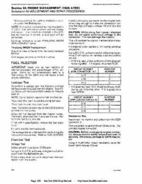 Bombardier SeaDoo 2006 4-Tec series factory shop manual, Page 206