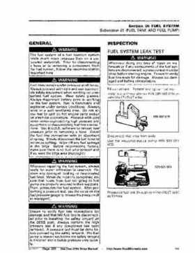 Bombardier SeaDoo 2006 4-Tec series factory shop manual, Page 220