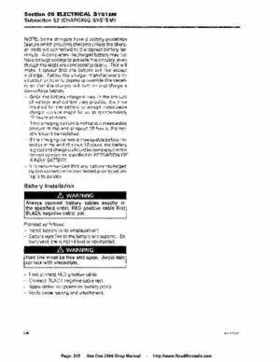 Bombardier SeaDoo 2006 4-Tec series factory shop manual, Page 245