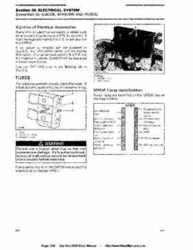 Bombardier SeaDoo 2006 4-Tec series factory shop manual, Page 258