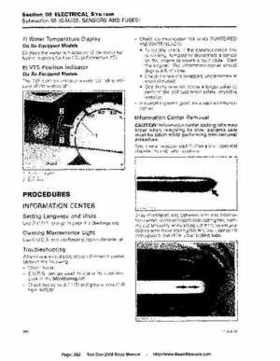 Bombardier SeaDoo 2006 4-Tec series factory shop manual, Page 262
