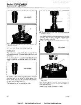 Bombardier SeaDoo 2006 4-Tec series factory shop manual, Page 279
