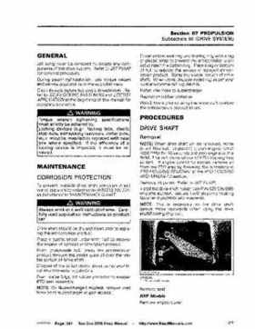 Bombardier SeaDoo 2006 4-Tec series factory shop manual, Page 284