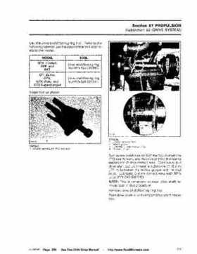 Bombardier SeaDoo 2006 4-Tec series factory shop manual, Page 286