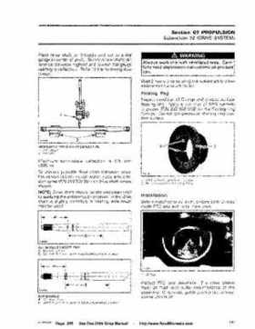 Bombardier SeaDoo 2006 4-Tec series factory shop manual, Page 288