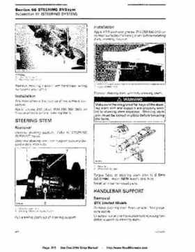 Bombardier SeaDoo 2006 4-Tec series factory shop manual, Page 313