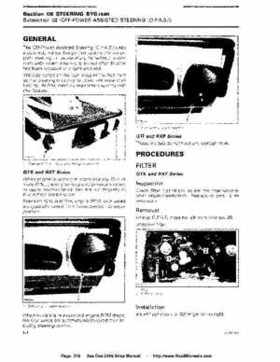 Bombardier SeaDoo 2006 4-Tec series factory shop manual, Page 319