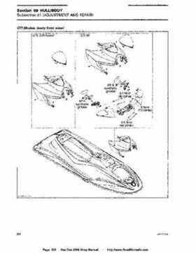 Bombardier SeaDoo 2006 4-Tec series factory shop manual, Page 328