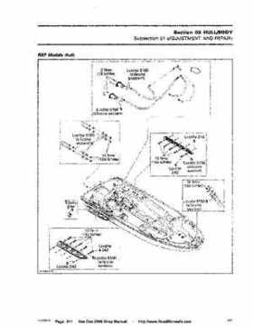 Bombardier SeaDoo 2006 4-Tec series factory shop manual, Page 341