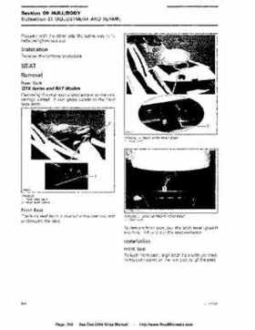 Bombardier SeaDoo 2006 4-Tec series factory shop manual, Page 346