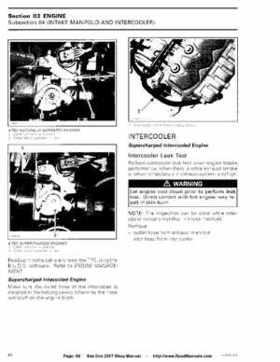 Bombardier SeaDoo 2007 factory shop manual, Page 69