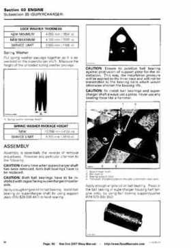 Bombardier SeaDoo 2007 factory shop manual, Page 80