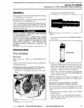 Bombardier SeaDoo 2007 factory shop manual, Page 101