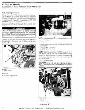 Bombardier SeaDoo 2007 factory shop manual, Page 102