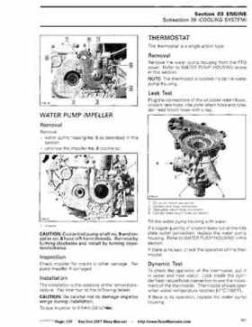 Bombardier SeaDoo 2007 factory shop manual, Page 137