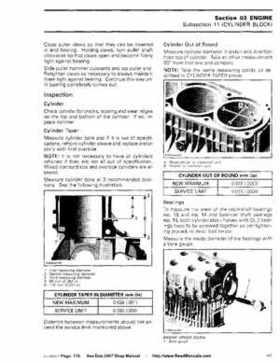 Bombardier SeaDoo 2007 factory shop manual, Page 176