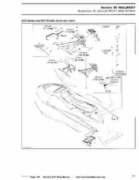 Bombardier SeaDoo 2007 factory shop manual, Page 338