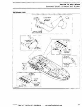 Bombardier SeaDoo 2007 factory shop manual, Page 344