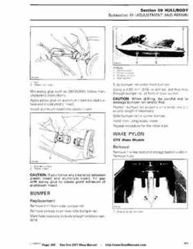 Bombardier SeaDoo 2007 factory shop manual, Page 366