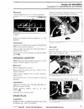 Bombardier SeaDoo 2007 factory shop manual, Page 368