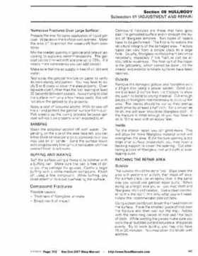 Bombardier SeaDoo 2007 factory shop manual, Page 372