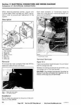 Bombardier SeaDoo 2007 factory shop manual, Page 397