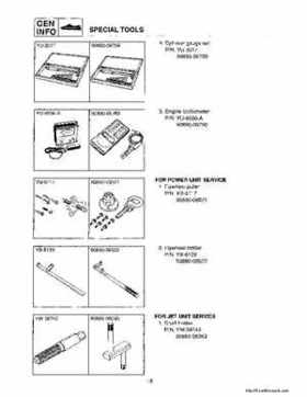 1994-1995 Yamaha FX700 (FX1) Service Manual, Page 11