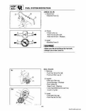 1994-1995 Yamaha FX700 (FX1) Service Manual, Page 31