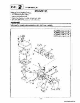 1994-1995 Yamaha FX700 (FX1) Service Manual, Page 60