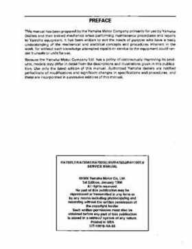 1994-1997 Yamaha WaveRider Service Manual LIT-18616-RA-00, Page 2