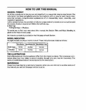 1994-1997 Yamaha WaveRider Service Manual LIT-18616-RA-00, Page 3