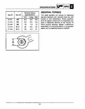 1996-1998 Yamaha Factory Service Manual EXT1100U/V/W Exciter PN LIT-18616-01-53, Page 19