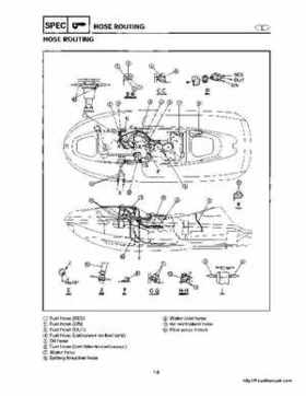 1998-2000 Yamaha WaveRunner GP800 Factory Service Manual, Page 23
