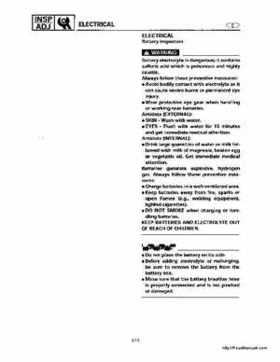 1998-2000 Yamaha WaveRunner GP800 Factory Service Manual, Page 38