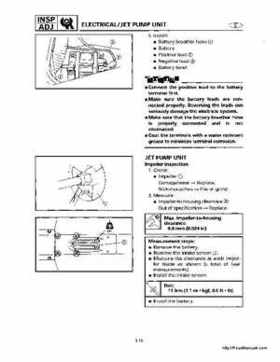 1998-2000 Yamaha WaveRunner GP800 Factory Service Manual, Page 40