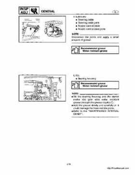 1998-2000 Yamaha WaveRunner GP800 Factory Service Manual, Page 43