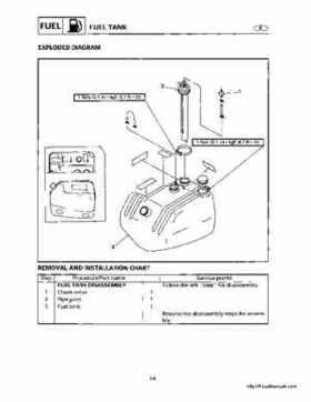 1998-2000 Yamaha WaveRunner GP800 Factory Service Manual, Page 51