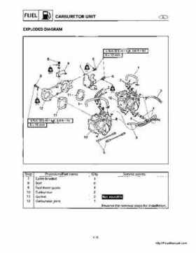 1998-2000 Yamaha WaveRunner GP800 Factory Service Manual, Page 57