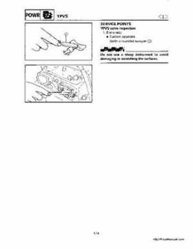 1998-2000 Yamaha WaveRunner GP800 Factory Service Manual, Page 87